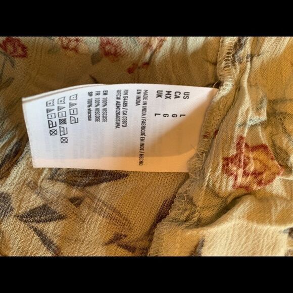 American Eagle Romper And Dress Floral sz L - Picture 6 of 7